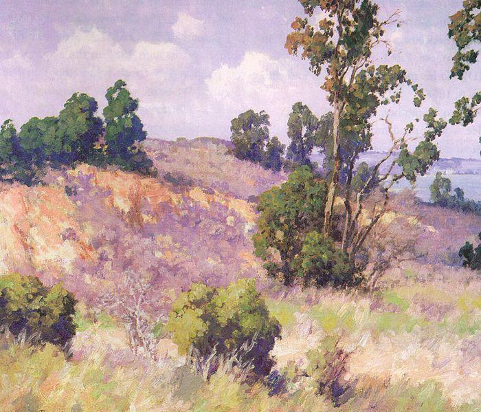 Maurice Braun Point Loma Hillside oil painting picture